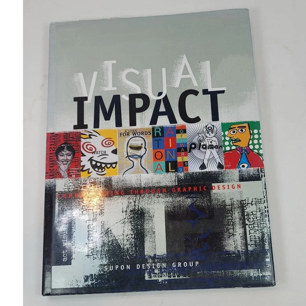 Visual Impact Communicating Through Graphic Design Supon Design Group Hardcover
